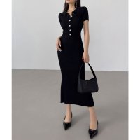 miniministore/ミニミニストア miniministore ポロニットワンピース 半袖 ロングワンピ/508408001