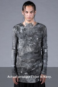 D.HYGEN/ディーハイゲン D.HYGEN Inkjet Print Modal x Cotton Rib Sleeve T－Shirt/508408531