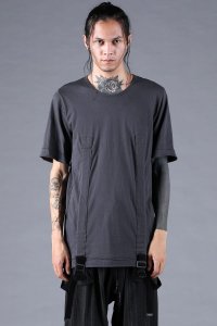D.HYGEN/ディーハイゲン D.HYGEN 30/－ Soft Cotton Jersey Belt Adjustable T－Shirt/508408532