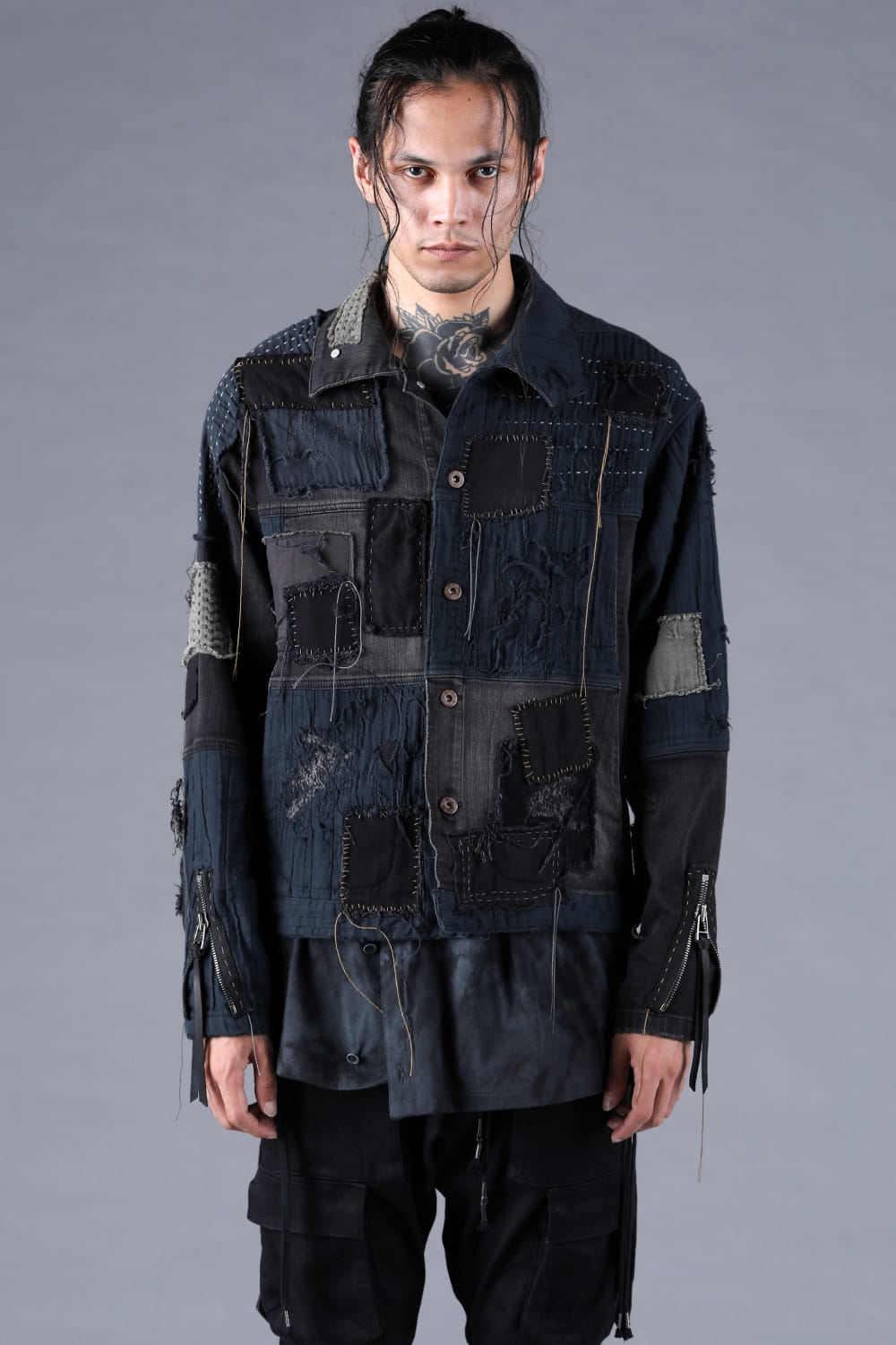 ディーハイゲン D.HYGEN Crust Damage Repair Denim Jacket