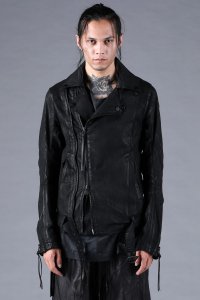 D.HYGEN/ディーハイゲン D.HYGEN Stretch Denim Coated W Riders Jacket/508408538