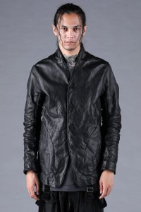 D.HYGEN/ディーハイゲン D.HYGEN Horse Leather Shawl Collar Jacket/508408539