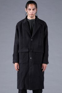 D.HYGEN/ディーハイゲン D.HYGEN Patchwork Jacquard Atelier Overcoat/508408540