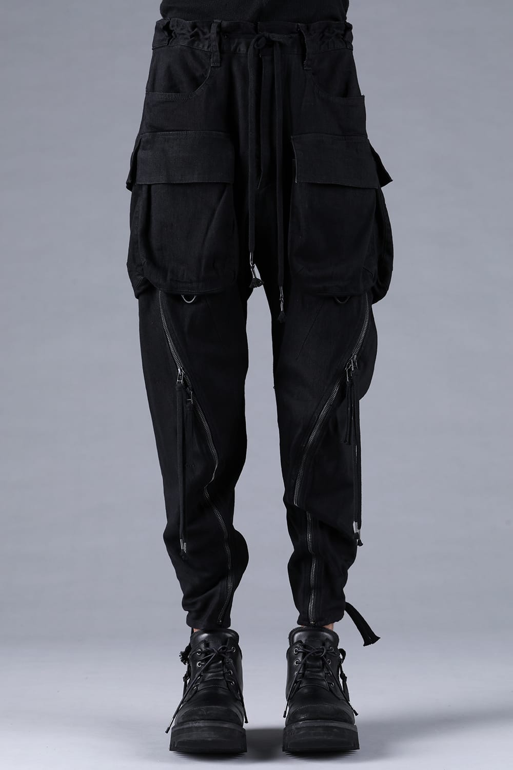 ディーハイゲン D.HYGEN Stretch Denim Zip Adjustable Cargo