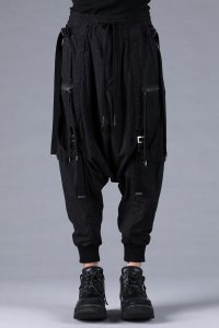 D.HYGEN/ディーハイゲン D.HYGEN Catch Washer Bleach Belt Adjustable Sarouel Cargo Pants/508408546