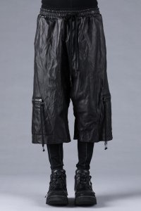 D.HYGEN/ディーハイゲン D.HYGEN Horse Leather Baggy Cropped Pants/508408547