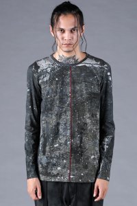 D.HYGEN/ディーハイゲン D.HYGEN Inkjet Print 30/－Soft Cotton Jersey Long Sleeve T－Shirt/508408552