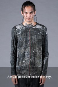 D.HYGEN/ディーハイゲン D.HYGEN Inkjet Print 30/－Soft Cotton Jersey Long Sleeve T－Shirt/508408552