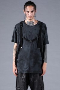 D.HYGEN/ディーハイゲン D.HYGEN Ira－dyed 30/－Soft Cotton Jersey Harness Belt T－Shirt/508408553