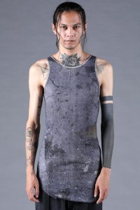 D.HYGEN/ディーハイゲン D.HYGEN Inkjet Print Modal x Cotton Rib Tank Top/508408555