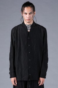 D.HYGEN/ディーハイゲン D.HYGEN Silk Cotton Washer Shawl Collar Shirt/508408573