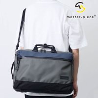 master piece/マスターピース master－piece 12L slick 3WAY BRIEF CASE NAVY [02489]/508409371