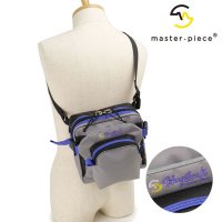 master piece/マスターピース master－piece 4L HugSack SQUARE SHOULDER BAG SAX [03232]/508409374