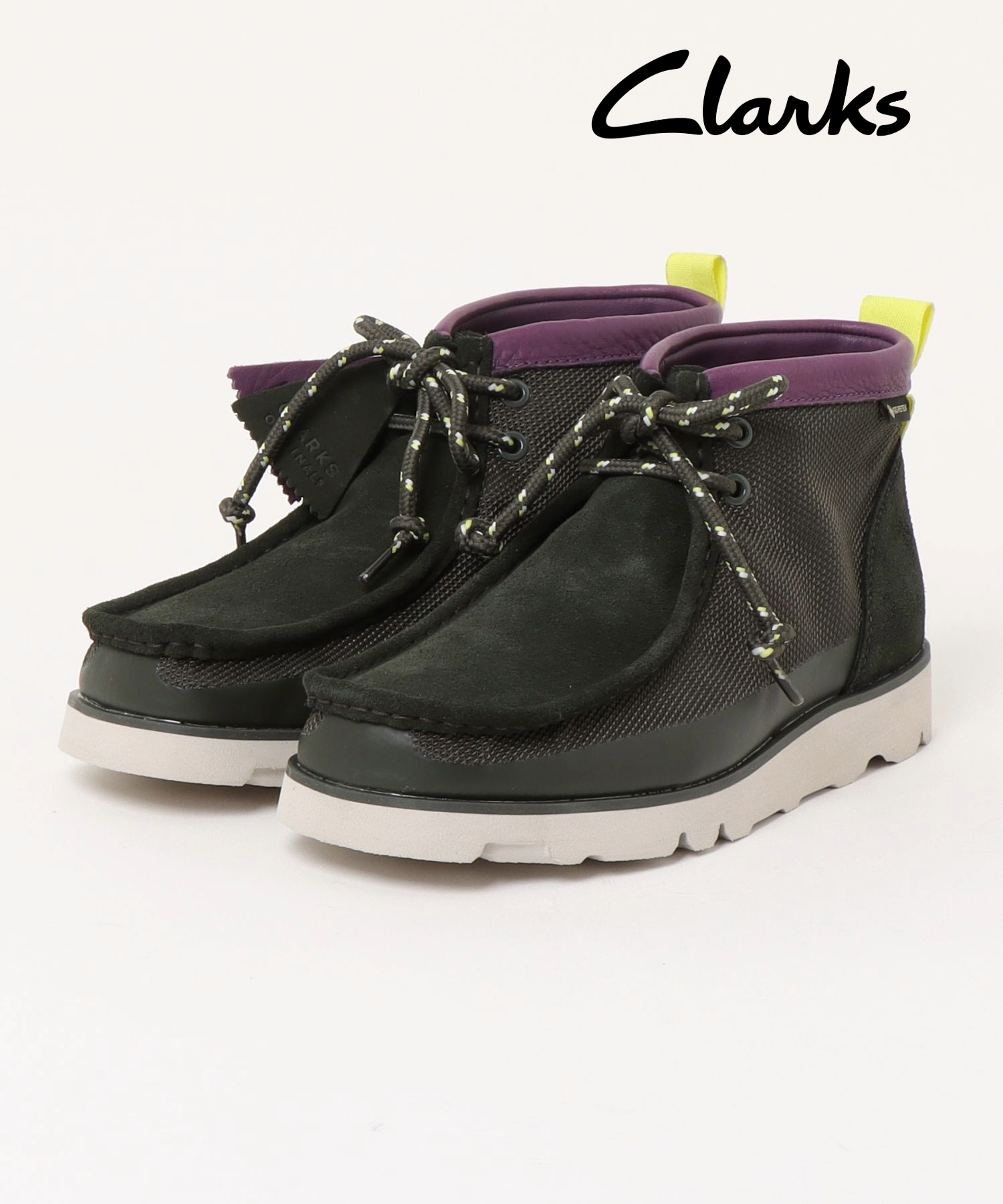 【人気商品】クラークス　キャンティーウォーク　黒　ダービー　27cm Clarks クラークス Wallabee GTX ワラビー ゴアテックス