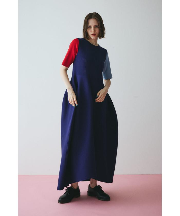 herin.cye ヘリンドットサイ　ディメンション ドレス　ワンピース HeRIN.CYE（ヘリンドットサイ）の「Dimension dress(ﾃﾞｨﾒﾝｼｮﾝ
