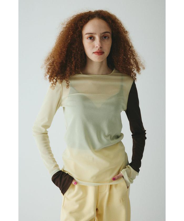 ヘリンドットサイ　トップス セール】Over A-line tops オーバーAライントップス（スウェット