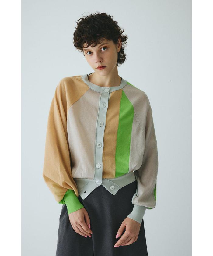 予約］Sukashi round cardigan(508408527) | ヘリンドットサイ