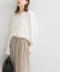 URBAN RESEARCH ROSSO/ボタンデザインサテンVネックブラウス/508412281