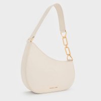 CHARLES & KEITH/アシメトリック ショルダーバッグ/506889583