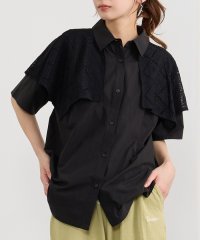 NICOLE CLUB/ハンカチヘムケープブラウス/508368679