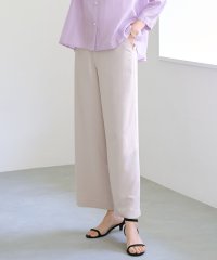 J.PRESS LADIES（LARGE SIZE）/【洗える・吸水速乾・接触冷感・セットアップ対応】Light ジョーゼット ワイド パンツ/508382429