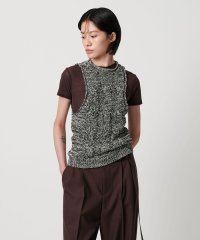 AEWEN MATOPH/＜AEWEN MATOPH＞ミックスヤーンケーブルノースリーブニット ‐ ウォッシャブル ‐/508398329