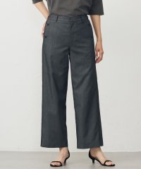 J.PRESS LADIES（LARGE SIZE）/【洗える・防シワ・速乾】ツイルシャンブレー ワイド パンツ/508413065