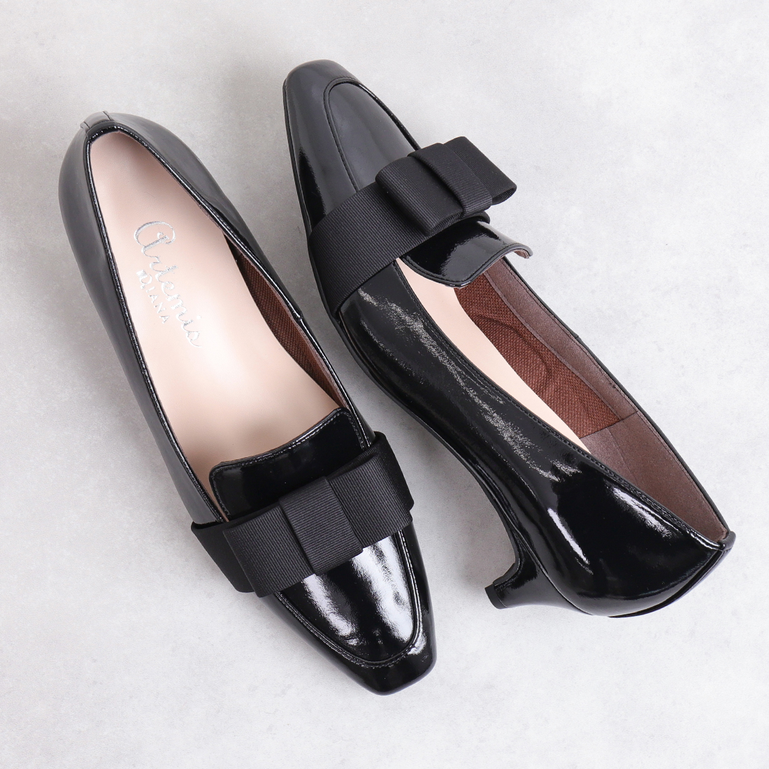 DIANA　ダイアナ　バックル付き　ローヒールローファー　サイズ23cm artemis by DIANA｜バックル付きヒールローファー | Rakuten