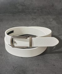 TETE HOMME/テットオム TETE HOMME 33mmイタリアンレザーベルト / ラチェット式バックルベルト/508413387