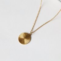 Noelmarket/ノエルマーケット Noelmarket コインネックレス 太陽ネックレス 金属アレルギー対応 18kコーティング ゴールド シルバー ステンレス/508413417