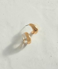 GOLDY/ゴールディ GOLDY クリア×チタンピアス/508413573
