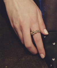 GOLDY/ゴールディ GOLDY テクスチャードボリュームリング 5250605/508413574