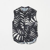 HELIOPOLE/ARGENTI PRINT SLEEVELESS BLOUSE/508413592