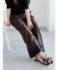 Te chichi/テチチ Te chichi ドローイングプロヴァンスプリントパンツ/508413697