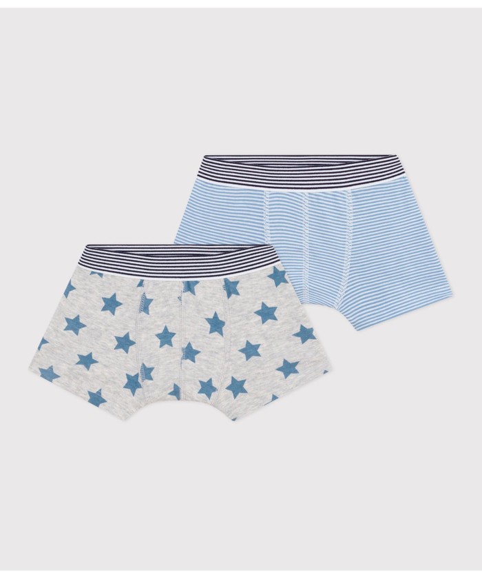値下げ未開封（メンズS〜M）プチバトータンクトップ・トランクス各2枚×2セット トランクス2枚組(508413725) | プチバトー(PETIT BATEAU) - d