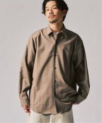 417 EDIFICE/《予約》LE JAPON Akita レギュラーウールシャツ/508413962
