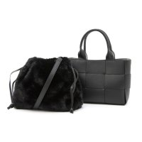 Cachellie/カシェリエ CACHELLIE C8708 PU MESH 4WAY TOTE/508414195