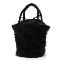 Cachellie/カシェリエ CACHELLIE C8740 SHAGGY KNIT*RIBBON TOTE/508414201