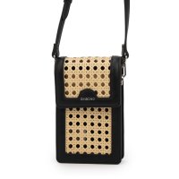 SINBONO/シンボノ SINBONO Vera Crossbody Wallet Phone Bag － Black/508414314