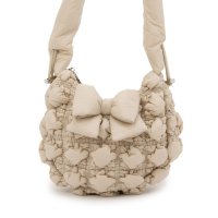 SINBONO/シンボノ SINBONO Small Ellie Shoulder Crossbody Bag － Ivory/508414321