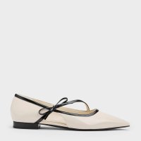 CHARLES & KEITH/Pauline ポリーン ボウポインテッドトゥバレリーナ/508414350