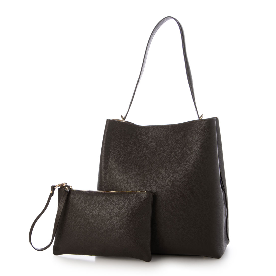 Gianni Notaro レザー ハンドバッグ ブラック ジャンニノターロ GIANNI NOTARO レザーハンドバッグ(508414361