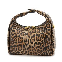 SINBONO/シンボノ SINBONO Medium Vienna Top Handle Crossbody Bag － Brown leopard print/508414441