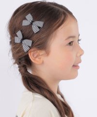 SHIPS KIDS/SHIPS KIDS: ギンガムチェック リボン ヘアピン セット/508414547