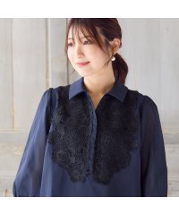 Rose Tiara(L SIZE)/【接触冷感/手洗いOK】ケミカルレースブラウス/508414690