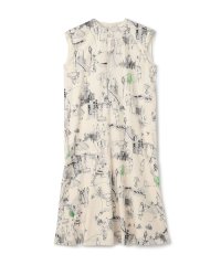 GALERIE VIE/グリーンスケーププリント フレンチスリーブワンピース/508414699