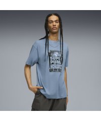 PUMA/メンズ グラフィック スーパー プーマ ワールド ツアー リラックスド 半袖 Tシャツ/508414748