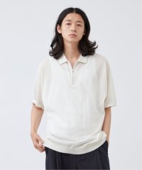 B.C STOCK/【BOYCOM/ボイコム】和紙 ジップ ハーフスリーブポロニット/508414800