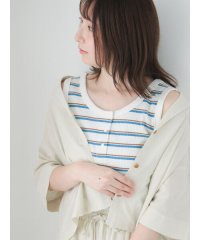 Te chichi TERRASSE/テチチ テラス Te chichi TERRASSE 前後2WAYヘンリーネックタンクトップ/508414852