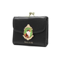 PAUL＆JOE ACCESSOIRES/ポールアンドジョーアクセソワ PAUL & JOE ACCESSOIRES 三つ折り財布 レディース コンパクト 財布 合皮 がま口 小銭入れ ミニ財布 かわい/508415160